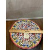 Artisan De Luxe Melamine Spanish Tile Medallion Dinner Plates 11"