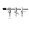 bnafes Aquarium Air Valve 3 Way Inline Manifold Air Flow