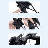 Alomejor Adjustable 80-130DB Electric Bicycle Horn with Remote Control, USB