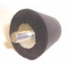 RUBBER BUMPER SNUBBER BUMP STOP FOOT FEET 1/2" STUD