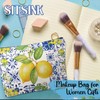 Amalfi Coast Souvenir Makeup Bags - Italy Travel Gifts Lemon