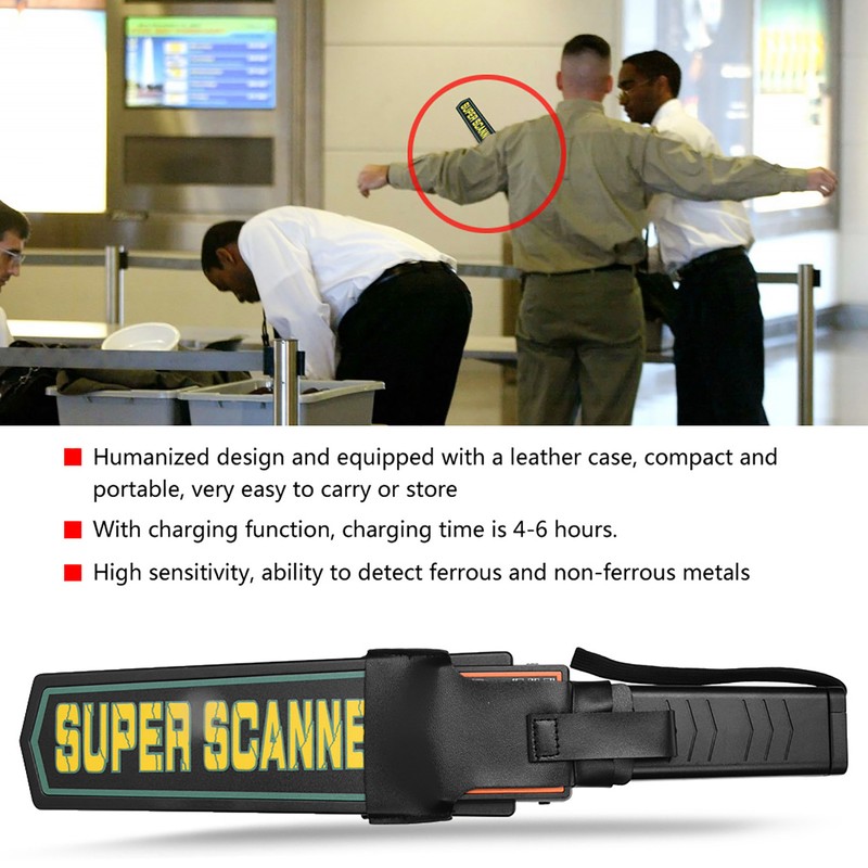 Portable Handheld Metal Detector Wall Scanner Finder PATX/MD3003B1 Standard Single