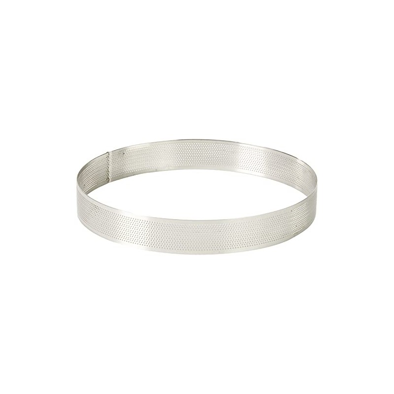 Lacor Perforiert Schimmel Torte, Edelstahl, Grau, 24 x 24 x