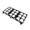 OFFROAD ANONYMOUS Milwaukee Packout Mounting Plate- Triple Width, Black Powder
