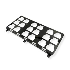 OFFROAD ANONYMOUS Milwaukee Packout Mounting Plate- Triple Width, Black Powder