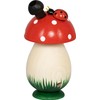 SAICO Smoker Figurine Made of Wood – Nostalgia Incense Mushroom