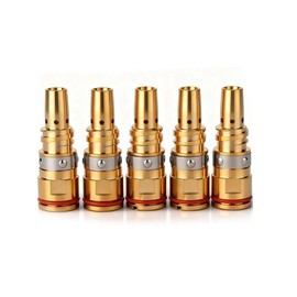 5-PK Gas Diffuser D-MA250 Replacement for Miller AccuLock MDX-250 AccuLock S Mig Guns Millermatic 212,235,250,251,252,255 Mig Welder