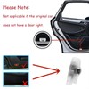 4Pcs Car Door Lights Logo Projector Compatible with LS/ES/is/LX/RX/GS/GX/RC/UX Car