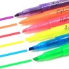 Marcatextos Resaltadores Plumón Escolar Oficina Marcador 6pz