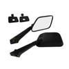 1Pair Motorcycle Rear View Mirrors Handlebar Rear View Side Mirrors