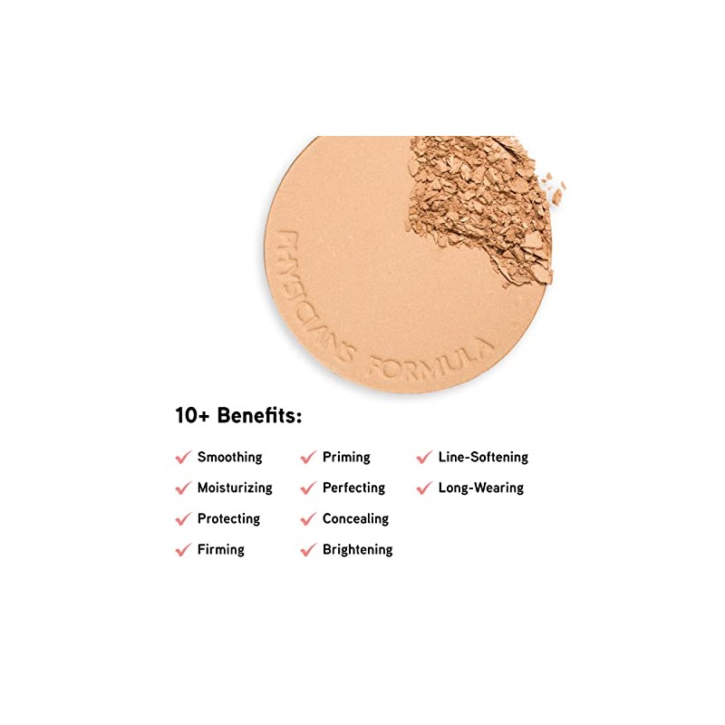 Physicians Formula Super Bálsamo Belleza Polvo Todo Uno Light Medium