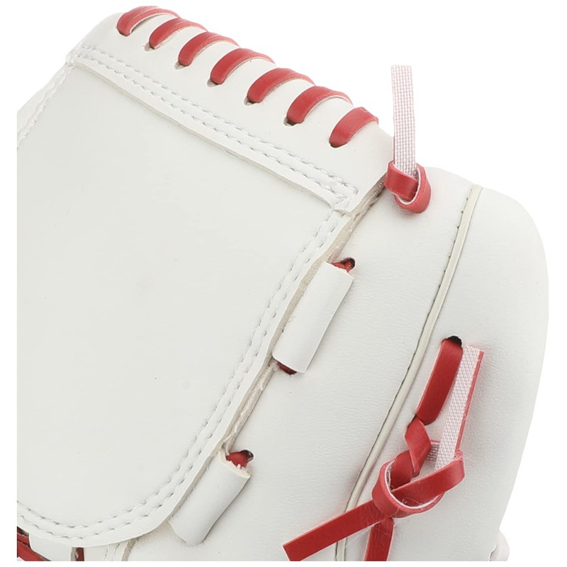 Zett Baseball Anniversary Glove (Synthetic Leather) BCG1 White/Red Glove