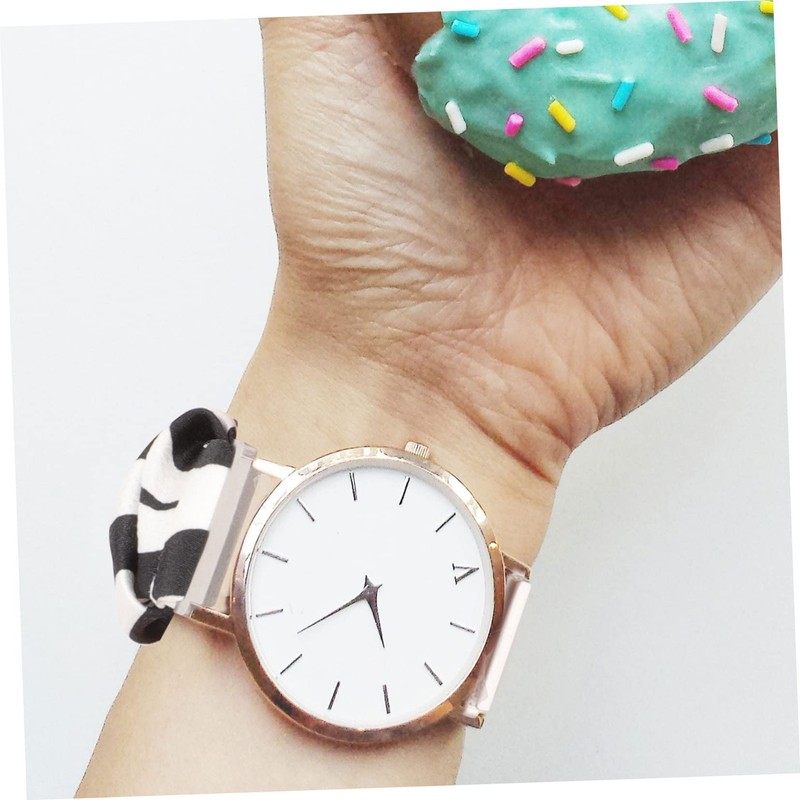 OSALADI Stretchable Zebra Print Watch Band for Watch Elastic Strap