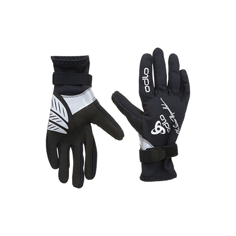 Odlo Gloves Light with Ole Einar Bjorndalen Signature Print black