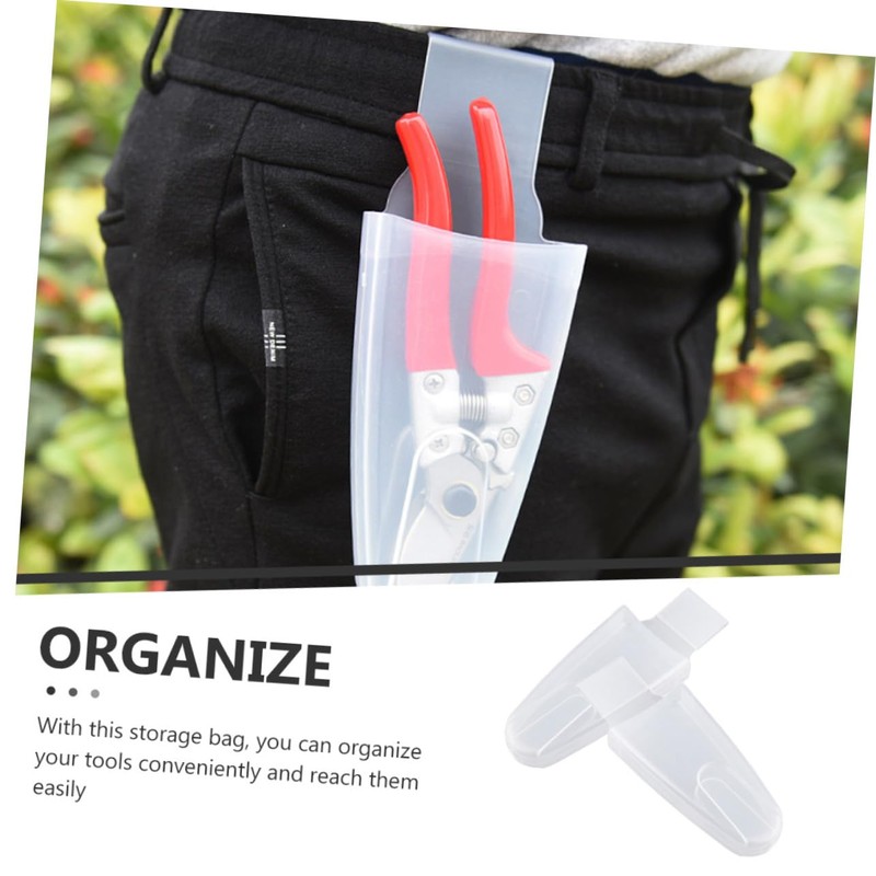 LALAFINA 2pcs Pruning Shears Holder Protective Plastic Case for Scissors