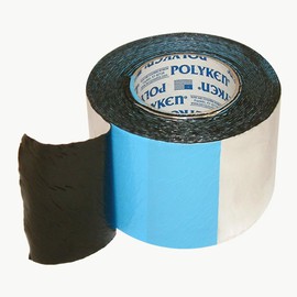 Nashua Heavy Duty FoilMastic Butyl Rubber Tape (360-45): 4 in. (96mm actual) x 30 ft. (Silver)