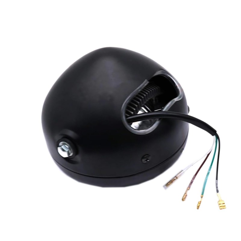 YIBO Retro Modified Motorcycle Headlight LED Day Traveling Aperture Headlight