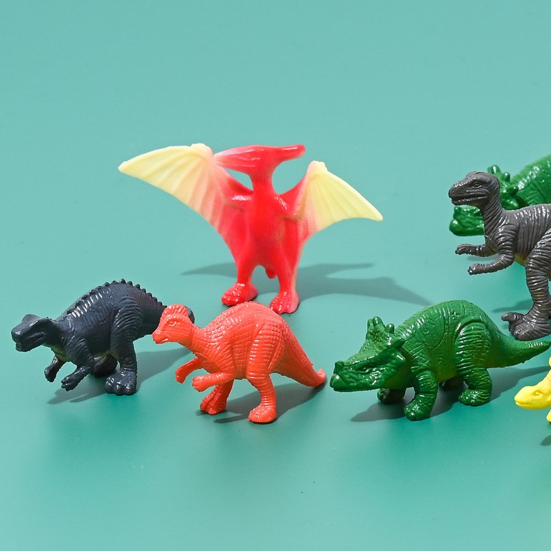 100 Piece Party Pack Mini Dinosaurs - Plastic Mini Educational