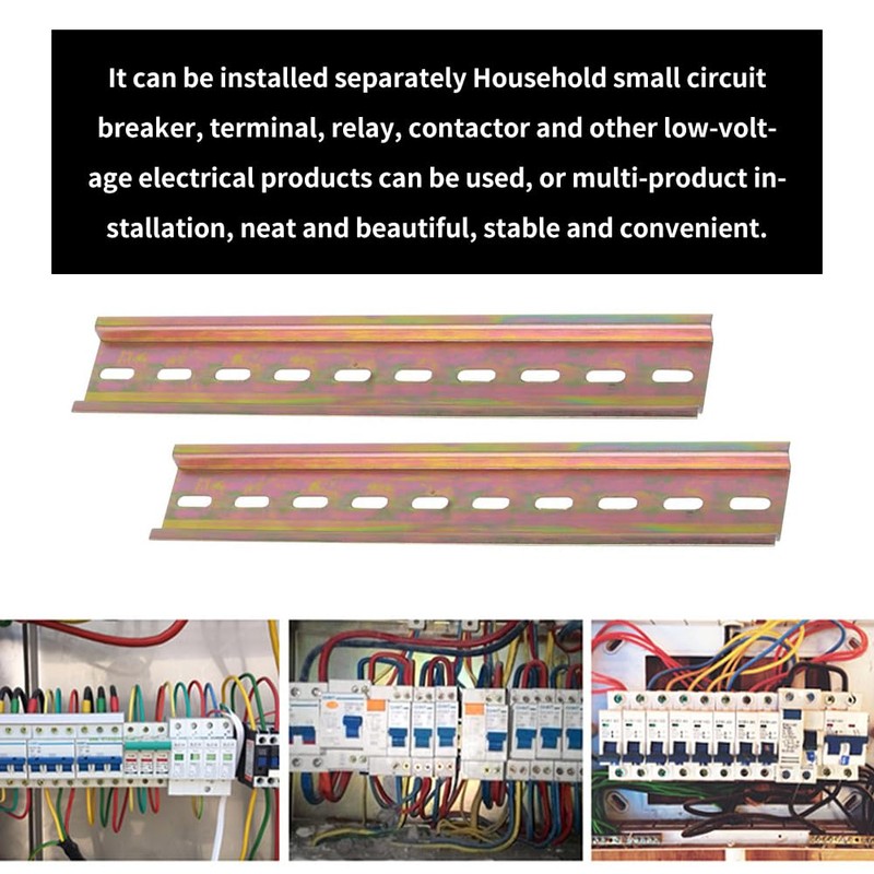 DIN Rail, Mounting Rail, for Distribution Cabinet, Control Cabinet, Installation