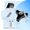 LICQIC 4 Sets Universal Lawnmowers Handle Wing Nut And Bolt,