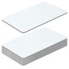 Plastic Cards, 10, White, Plain Cards, JIS Standard Size, PVC