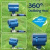 Airthereal Oscillating Sprinkler with Metal Step Spike and Quick Connect