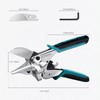 O’Shine Ratchet Miter Shears Expert for Angular Cutting Molding Crafting