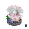 WishLotus Mini Volcano Aquarium Bubbler Decorations, Resin Fish Tank Decorations