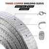 Tinned Copper Braid Cable Wire Shielding Sleeve Ground Straps Protection
