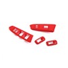 ABS Car Look Interior Door armrest Window Switch Panel Cover