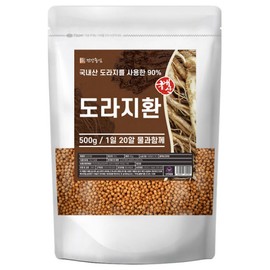 Domestic bellflower pills 500g bellflower root 90% (manufactured domestically) / 국산 도라지환 500g 도라지90% (국산재료제조)