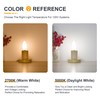 TOKCON Frosted E12 LED Candle Light Bulbs 25W Equivalent- 2W