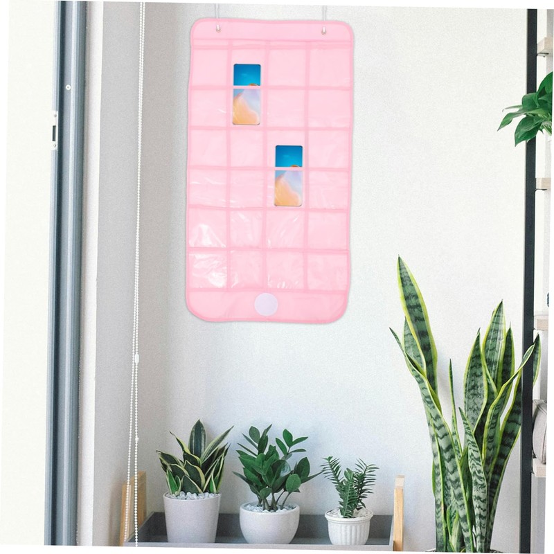 VILLFUL Classroom Pocket Chart for Cell Phones and Calculators Hanging