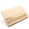 VmG-Store Breakfast Board 23.5 x 15 cm Chopping Board with
