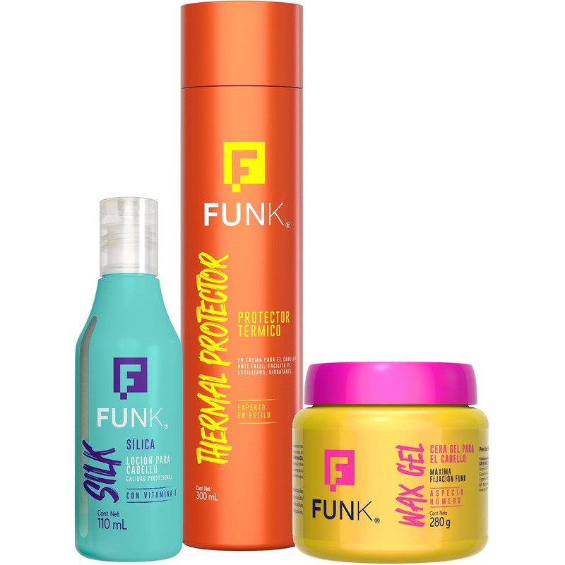 Funk, Cera Gel para cabello Moldea y estiliza, 280 g
