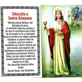 St Barbara Rosary Red Catholic Necklace Santa Barbara Rosario Saint chungo