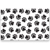 WRAPAHOLIC 50 Sheets Dog Paw Paper Place Mats - 11