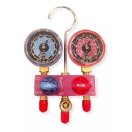 Frio Star Manómetro Tipo Esfera, Gas R22, R32, R410