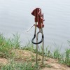 Aluminium Alloy Fishing Pole Tackle Holder Bracket Rod Ground Holder