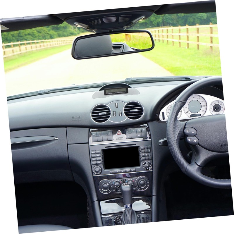 SUPVOX 1pc Led Car Clock Thermometer and Voltmeter Easy to