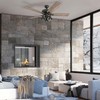 Prominence Home Ennora, 52 Inch Farmhouse LED Ceiling Fan with