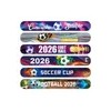 12 Pcs Juego De Pulseras Antiestrés Pop-it De Copa Del