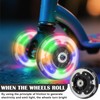 Behogan Pack of 4 Scooter Wheels, 2 x 120 mm