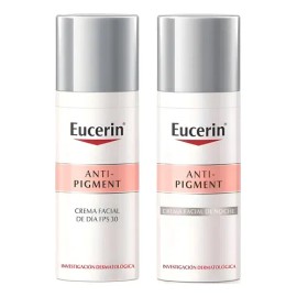 Eucerin Antipigmento Dos Cremas Faciales, Uso Día Y Noche                                                                                             