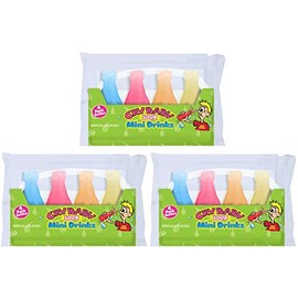 Nik-L-Nip Cry Baby Sour Mini Drinks, 1.39 Ounce, Pack of 3