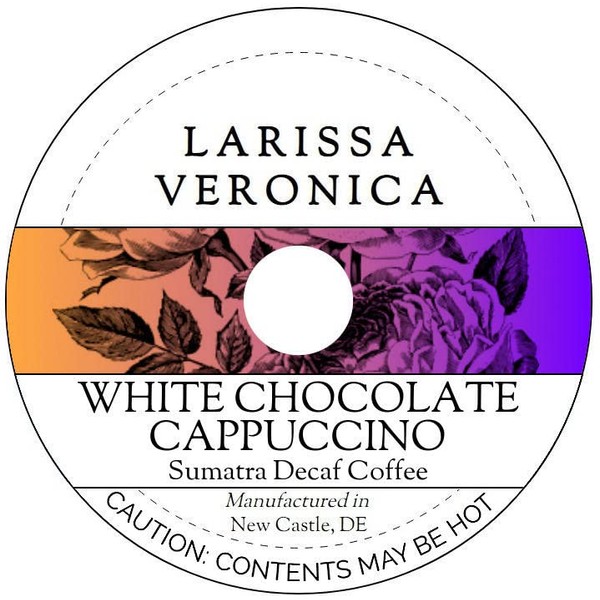 White Chocolate Cappuccino Sumatra Decaf Coffee (Single Serve K-Cup Pods)