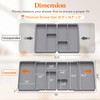 Lifewit Large Utensil Organizer for Kitchen Drawer, Expandable From 21