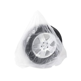 Tire Storage Bag for 4WD with Gusset, Thin Plastic Bags, Made in Japan, For Storing When Changing Tires