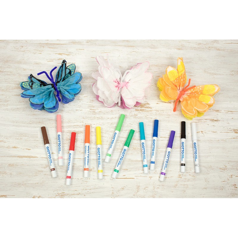 Giotto 4534 00 Decor Fasermaler, 19 x 2,3 x 25,5