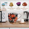 Futihana Coffee Filter Holder with Lid, Coffee Filters Storage, Wooden